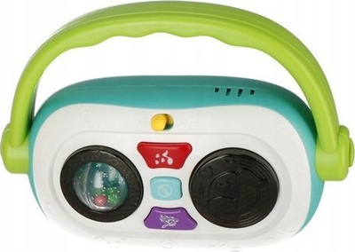 Lodër muzikore Bam-Bam Music Toy Silicone Bamboo Puzzle, aktivitet, 18m+