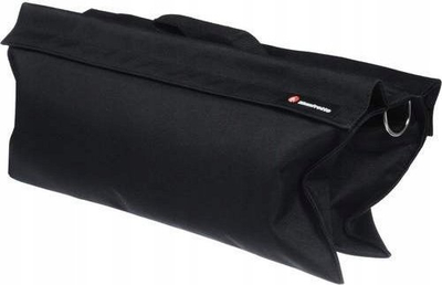 Qese balasti Manfrotto Medium, mban gjer në 10 kg, e pambushur, e zezë
