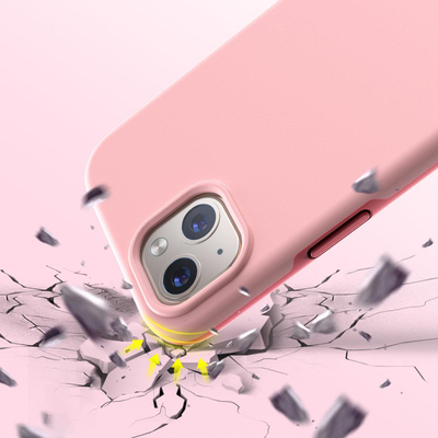 Kuti mbrojtëse Choetech për iPhone 13, PC+TPU, MFM, rozë