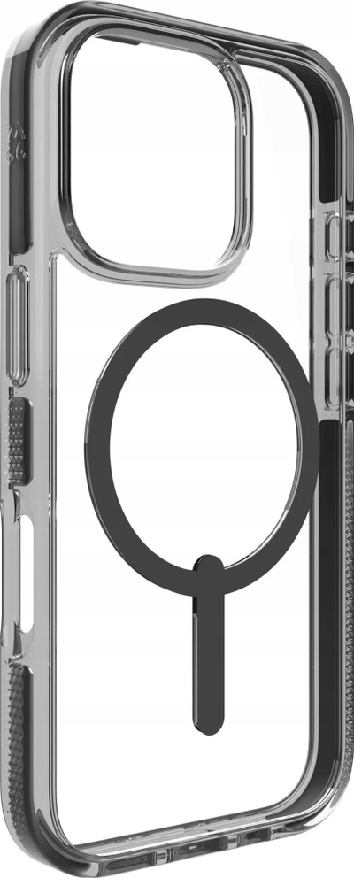 Kllaf telefoni ZAGG Santa Cruz Snap, për iPhone 16 Pro, MagSafe, i zi