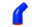Reduktim silikoni TurboWorks Pro 45°, 63–102mm, blu