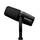 Mikrofon dinamik Shure MV7+, USB C XLR, për podcast, i zi