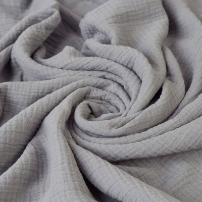 Set çarçafësh Matex Muslin Bedding, 220x200 cm, pambuk muslin, grafit