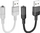 Adapter audio USB në 3.5mm Hoco Spirit LS37, 15cm, gri