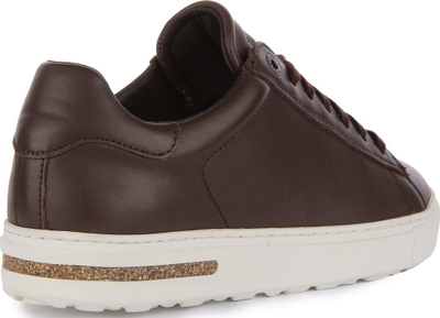 Atlete Birkenstock Bend Low, lëkurë natyrale, Regular Fit, të bardha