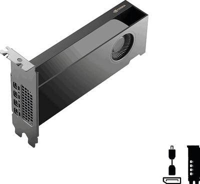 Kartelë grafike PNY NVIDIA RTX PRO 2000, 16GB GDDR7, ray tracing, e zezë