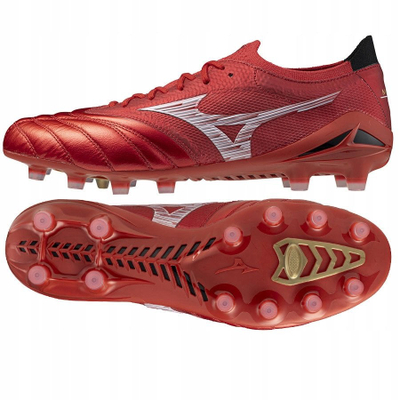 Këpucë futbolli Mizuno Morelia Neo IV Beta Japan FG, meshkuj, e kuqe