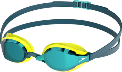 Очила за пливање Speedo Fastskin Speedsocket 2 Mirror, за возрасни, огледални леќи, зелено жолта