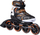 Patina inline Nils Extreme NA1060S, rrota 100mm, ABEC9, të zeza, nr 40