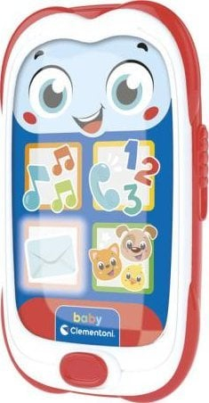 Lodër telefon për bebe Clementoni Baby Smartphone, me drita dhe tinguj, shumëngjyrësh