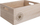Kuti për sistemim Storage Box with Handle, me doreshka anash, dizajn i bukur dekorativ, gri