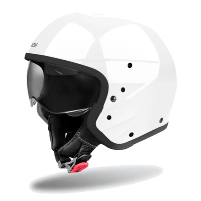 Helmetë modulare Airoh J 110 Color, Composite Carbon, madhësia S, e bardhë