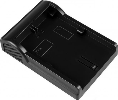 Adapter karikuesi Newell, pllakë për bateri NP-FW50, për karikues Newell DC-LCD, i zi