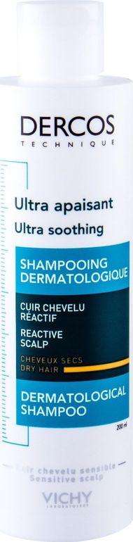 Shampo për flokë Vichy Dercos Ultra Soothing, për flokë të thatë, 200ml