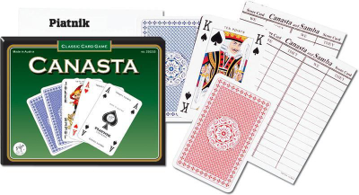 Letra loje Canasta Classic, set standard, anglisht