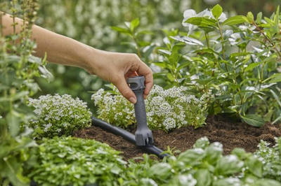 Vegël montimi Gardena Micro-Drip Assembly Tool, 7 në 1, për sistem ujitjeje, e zezë