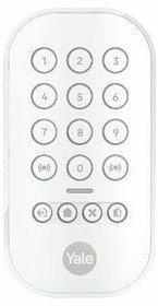 Tastierë Yale Keypad, pa tela, butona me ndriçim, e bardhë