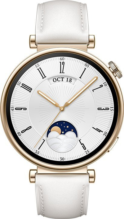Smartwatch Huawei Watch GT4 Classic 41mm, AMOLED, GPS, i bardhë