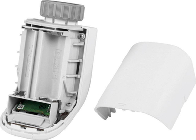 Termostat radiatorik HomeMatic IP basic, pa tela, me ekran digjital, i bardhë