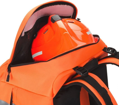 Çantë shpine për hiking Dicota HI-VIS, 65 L, portokalli