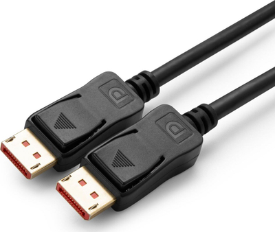 Kabllo DisplayPort MicroConnect MC-DP-MMG-200 V1.4, 2 m, e zezë