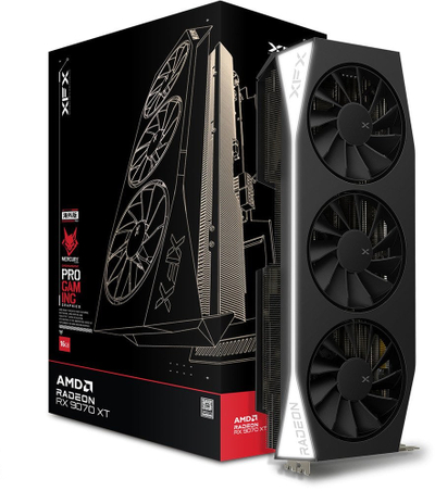 Kартичка графичка XFX Mercury AMD Radeon RX 9070 XT, 16GB GDDR6, гејминг