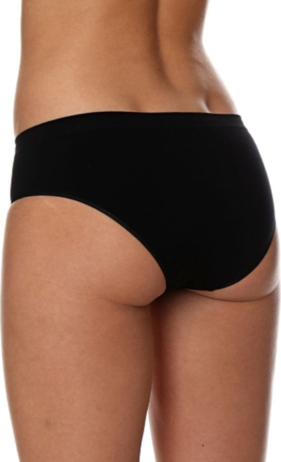 Tanga hipster Brubeck Comfort Cotton për goca, pambuk, e zezë, madhësia S