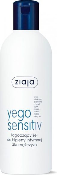 Xhel intim për burra Ziaja Yego Sensitiv, qetësues, 300 ml