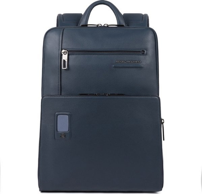 Shpinore Piquadro Akron CA5102AO, për laptop, 37cm, blu