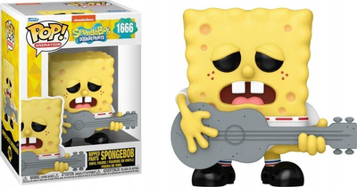 Figurë koleksionuese Funko Pop Spongebob Ripped Pants, vinil, me kitarë, shumëngjyrëshe