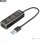 Splitter USB Club 3D CSV-1430a, USB-A 3.2 Gen1 n’ 3 porta USB 3.1, Gigabit Ethernet, i zi