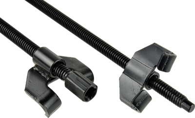 Set kompresor sustash pezullimi Geko G30311, 380mm, 2 copë, metalik