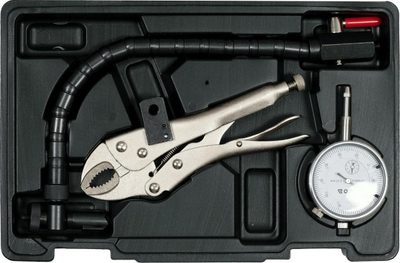 Set matës për disqe frenash Yato YT-72970, saktësi 0.01 mm, gamë 10 mm