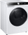 Lavatriçe-tharëse Samsung WD5500T, frontale, bardh e zi