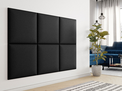Panel muri me tapiceri Pag 60x60 (60 x 4 x 60), Zezë