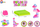 Lojë ndërtimi Technok Toys Building Blocks, 90 copa, plastikë, me ngjyra pastel