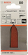 Letra gërryese Bosch C430 Hook and Loop, gishta delta, 80g, set 5 copë