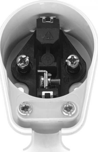 Spinë këndore e çmontueshme Opal WT-16, 16 A, e bardhë