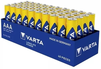 Bateri AAA Varta Longlife 4903121354, 1.5V, 4 copë, alkaline