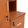 Dollap zyre Office Cabinet HM2052.03L, 60x46x120 cm, dru qershie