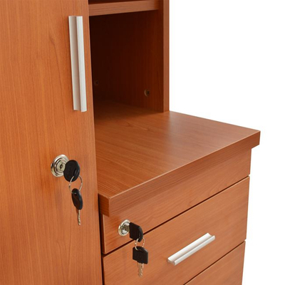 Dollap zyre Office Cabinet HM2052.03L, 60x46x120 cm, dru qershie