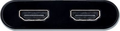 USB Hub- репликатор I-TEC USB-C - HDMI x2, црна боја