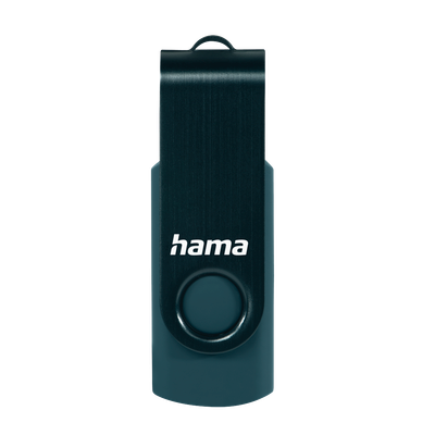 USB Hama "Rotate", 3.0, 256GB, 90MB/s, kaltër e errët