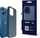 Mbrojtëse silikoni 3MK MagCase për iPhone 15 Pro, me MagSafe, blu royal