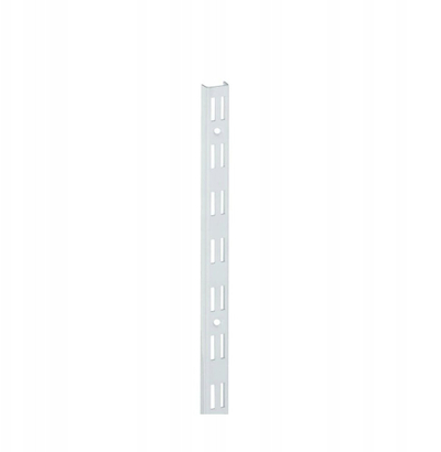 Shinë murale Domax Double Bracket Rail Awld, 150 cm, e bardhë