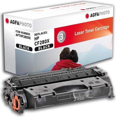 Tонер AgfaPhoto APTHP280XE 80X, заменски, црн