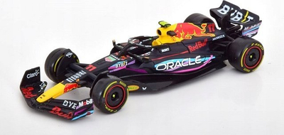Model makine Bburago Red Bull RB19, 1:43, Miami GP 2023, shumëngjyrësh
