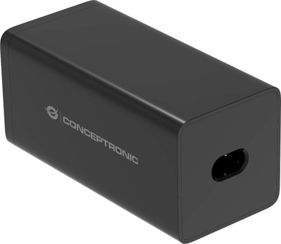 Karikues shumëportësh Conceptronic Ozul06be, 6 porta, 200W GaN, i zi