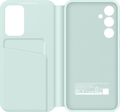Kapak Samsung Smart View Wallet Case për Galaxy S23 FE, me dritare Smart View, me xhep karte, mente