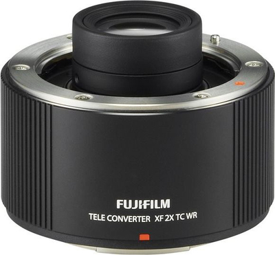 Телеконвертер за објектив Fujifilm XF 2X TC WR, 2x зголемување, отпорен на временски услови, црн
